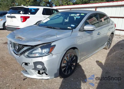 2018 Nissan Sentra Sr из США, поврежденный, VIN 3N1AB7AP6JY313647